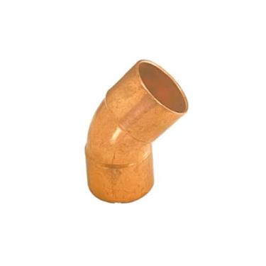 Imagem de Curva 45 Conexão de Cobre 3/8 0,65mm Hulter 3889