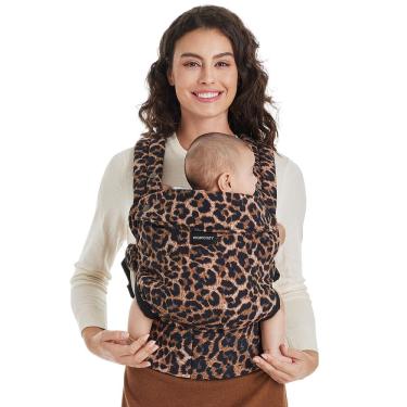 Imagem de Portador de bebê Momcozy Newborn to Toddler 3 em 1 Leopard
