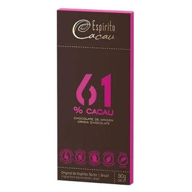 Imagem de Chocolate 61% Cacau Espírito Cacau 80g