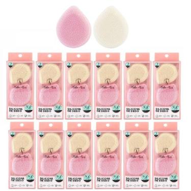 Imagem de Kit 12 Esponjas Silicone de Dedo Limpeza Facial Hello Mini