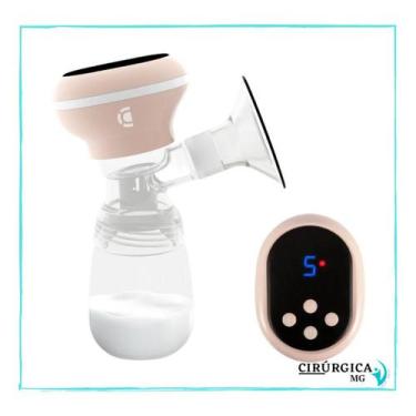 Imagem de Bomba De Tirar Leite Materno Elétrica Bombinha Extratora - Dellamed