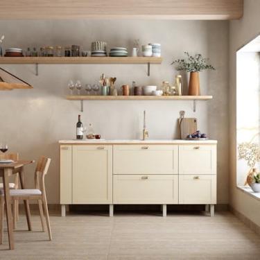 Imagem de Gabinete de Cozinha para Pia 200 Grou Jequitiba