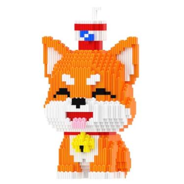 Imagem de BDYDT Conjunto de micro blocos de montar Shiba Inu para cães animais (3633 peças) presente para adultos e crianças