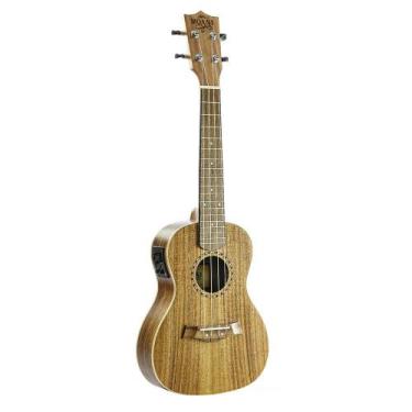 Imagem de Ukulele Moani WAIKIKI Concerto 23'' Koa Eletro Bag UKBG12-23 F035
