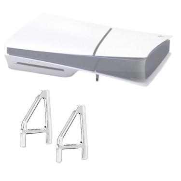 Imagem de Suporte Base Horizontal Transparente Para PlayStation 5 Slim Digital U