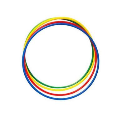 Imagem de Bambolê bambolês cores sortidas 60 cm Kit 15 unidades - Mor