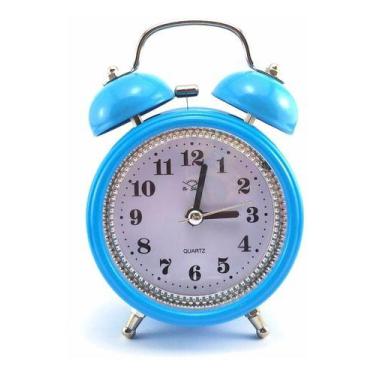 Imagem de Relógio Metal Despertador Sino Volume Super Alto Pilha - Canal Utilida