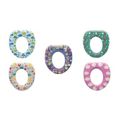 Imagem de Assento Sanitário Infantil - 27,5x29x6cm - Estampas Sortidas - Clink