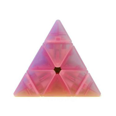 Imagem de Cubo mágico pyraminx pirâmide qiming jelly - Qiyi