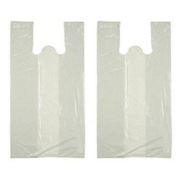 Imagem de Sacolas Plasticas Branca Reciclada Recuperada 70x90 C/ 5 Kg - Higipack