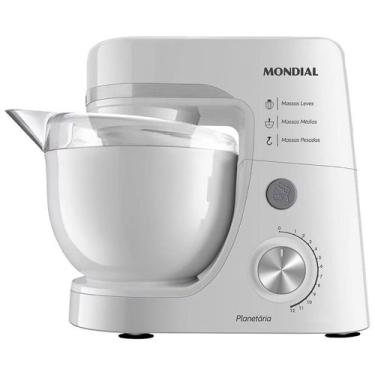Imagem de Batedeira Planetaria Mondial BP-03-W - 700W - 4.5L - 220V - Branco, 22