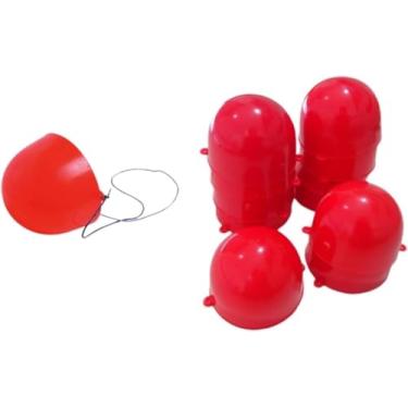 Imagem de Conjunto com 50 Brinquedinhos Mini Brinquedo Plástico Nacional Kit para Lembrancinhas Mimos Prendas Sacolinha Surpresa Festas (50 Nariz Palhaço)