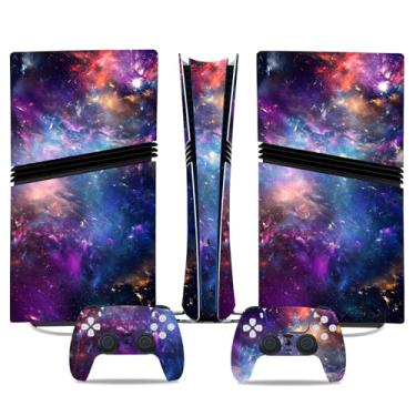 Imagem de Adesivo Skin para PS5 Pro Digital Edition, capa protetora de vinil para controle de console de jogos (estrelado)