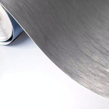 Imagem de Contact Vinil Parede Moveis Geladeira Aço Escovado 10m x 45cm - Plastc