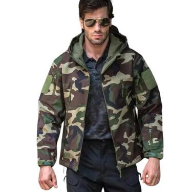 Imagem de Jaqueta Tática Softshell Impermeável Unissex