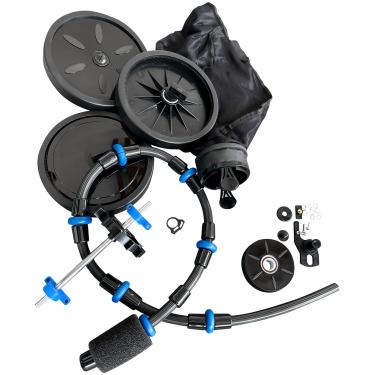 Imagem de Amptyhub Kit de Reconstrução para Limpador de Piscina, Substituição para Limpador de Piscina Zodiac Polaris Preto Max 280