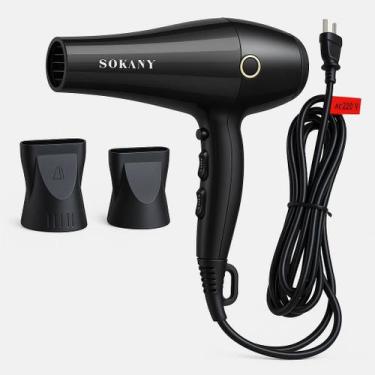 Imagem de Secador De Cabelos 2600w 220v Com 2 Bicos Profissional  - SOKANY, 220V