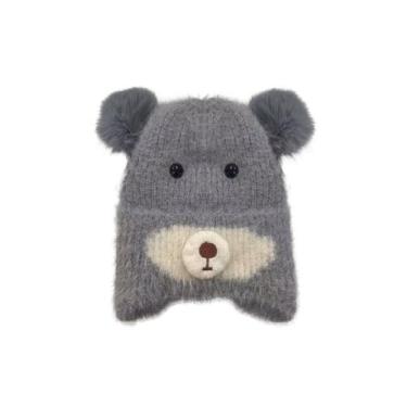 Imagem de Touca Gorro Bebe Infantil Ursinho Panda Super Macia Inverno - D Presen