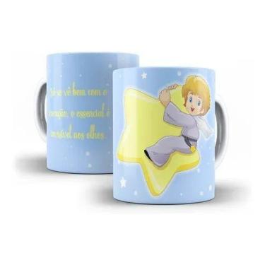 Imagem de Caneca Porcelana Coleção O Pequeno Príncipe 03 - Villa Caneca