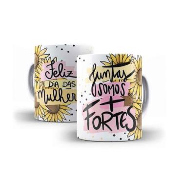 Imagem de Caneca Porcelana Juntas Somos Mais Fortes - Villa Caneca