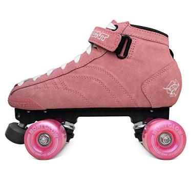Imagem de Bont Patins - Prostar Bubblegum Pink Suede Roller Skates com Rodas Luminosas Led Luminosas - Interior e Externo - Skate Feminino - Meninas - Patins de Patins Femininos (5)