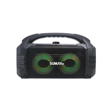 Imagem de Caixa de Som Portátil Sunbox 50W Rms USB Bluetooth Rádio FM Sumay