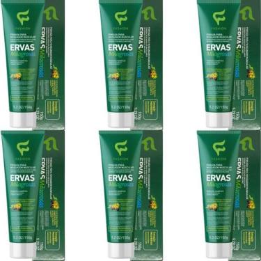 Imagem de 6 Pomada para Massagem Muscular Fashion Cosméticos Ervas Milagrosas Bi