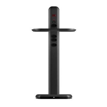 Imagem de Extensão Torre OCTOO Totem Elétrico com 4 Tomadas, USB e USB-C, Bandej