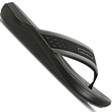 Imagem de Chinelo Olympikus 921 Masculino, Preto, 39/40