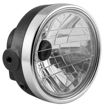 Imagem de Farol Cg 150 Titan Fan 2004 2005 2006 2007 2008 Aro Cromado - prime