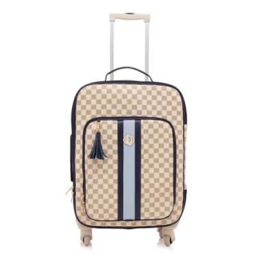 Imagem de Mala Maternidade c/ Rodinhas Lequiqui York - Cru