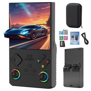Imagem de RegiisJoy 2025 New Upgraded V40 Max Handheld Game Console, 40000 Games 4 inch IPS Screen Retro Gaming Console, 256G 4000mAh Portable Mini Pocket Handheld Emulator Open Source Linux System