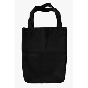 Imagem de Kit 50 EcoBags Sacola Ecológica Retornável Tecido 100% Poliéster - NoB