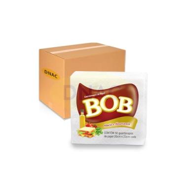 Imagem de Guardanapo de Papel Branco, 20 x 23 cm, Simples, 72 Pacotes com 50 Unidades