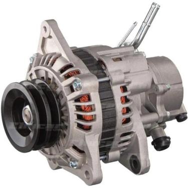 Imagem de Alternador l200 / l300 / pajero 2.5 90a polia dupla c/ bomba - Euro