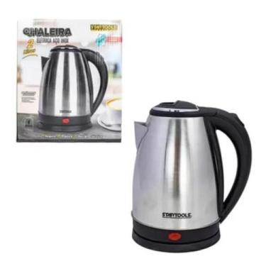 Imagem de Chaleira Elétrica 2 Litros Inox Ideal para Chás e Cafés - STARTOOLS