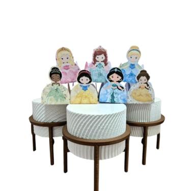 Imagem de Forminhas para Doces Princesas Baby Cut — Kit com 50 Unidades — Festa Infantil Encantada — Personagens Clássica