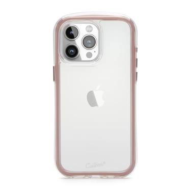 Imagem de Customic Capinha Case Capa para Celular iPhone 15 Pro Max (6.7"), Impactor Air Anti Impacto Proteção Militar 4 metros contra quedas, Transparente com Bordas Rosas