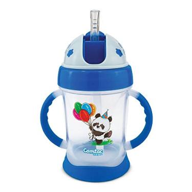 Imagem de Copo De Treinamento Com Canudo Happy Panda Comtac Kids 4370