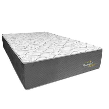 Imagem de Colchão Manchester Cinza D33 Solteiro PoliConfort 88x188x14