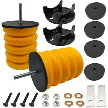 Imagem de SSR-127-54 Springs Helper | Para-choques aptos para Ford F-250 /F-350 Super Duty | modelos 4x2 e 4x4 | Kit de suspensão de mola traseira | Conjunto de 2