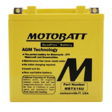 Imagem de Bateria Motobatt Mbtx16u Honda Varadero Xl 1000 Ytx20ch-bs