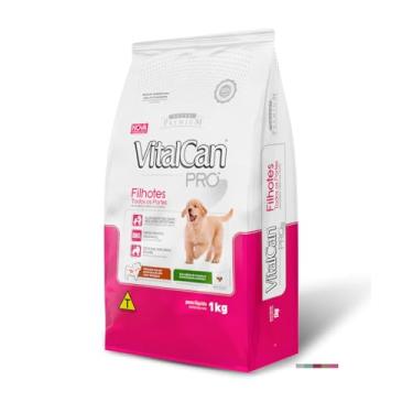 Imagem de Ração VitalCan 1kg Super Premium Para Cães Filhotes Todos Os Portes