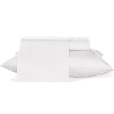 Imagem de Jogo Roupa de Cama Queen 4 peças, 200 fios Misto Teka Elegance