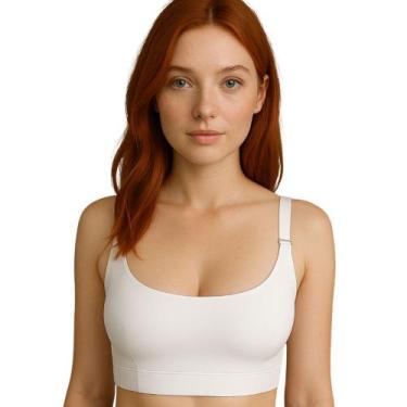 Imagem de Sutiã sem Bojo Microfibra com Alças Reforçada Sustentação - c5 CLÁUDIA