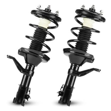 Imagem de Amortecedor dianteiro completo com montagem de mola adequado para Honda CRV CR-V 2002 2003 2004 2005 2006, substitui 172144 172143, 2 peças