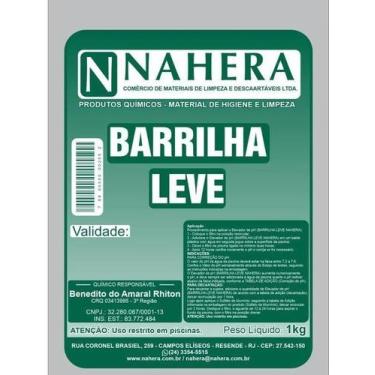 Imagem de Barrilha leve nahera piscinas pacote 01 kg