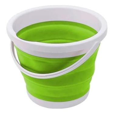 Imagem de Balde Retratil 3l Mágico dobrável Flexível(2,Verde)