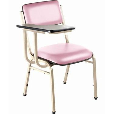Imagem de Cadeira Escolar Universitária para Auditórios Linha Hotel Smart Rosa