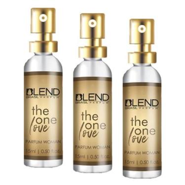 Imagem de +Kit 3 Perfumes Blend 15 ml Feminino The One Love - Blend Brasil